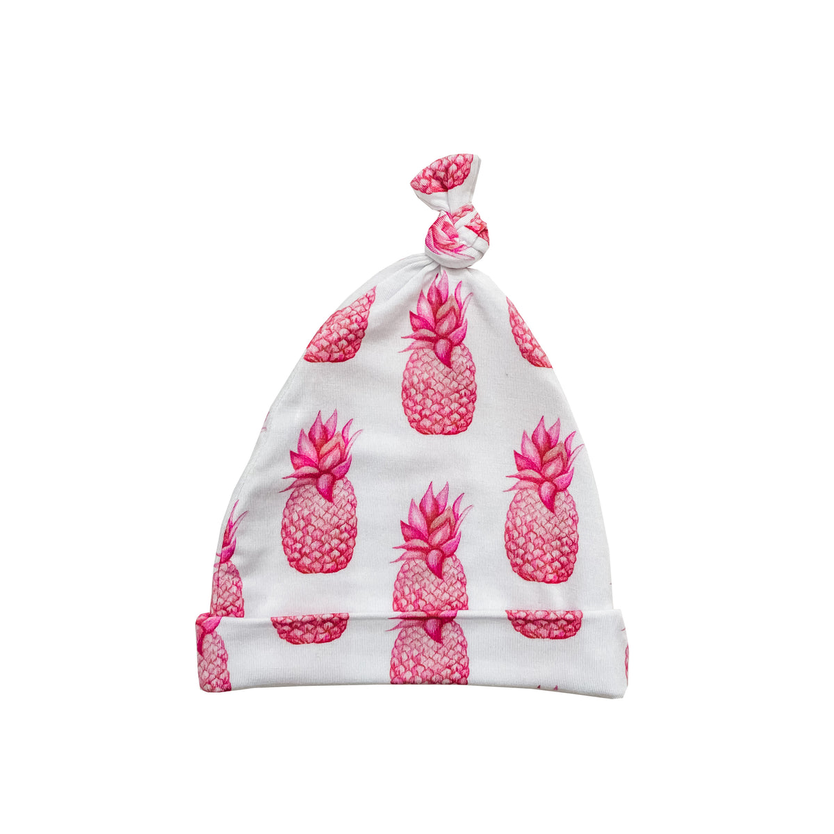 Pink Pineapple Knotted Hat – Florida Kid Co.